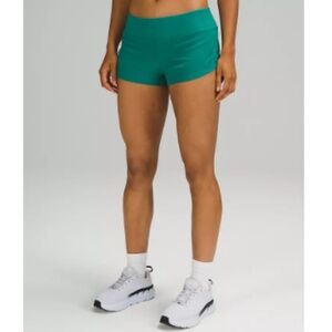 2.5 inch speed up short - Teal Lagoon